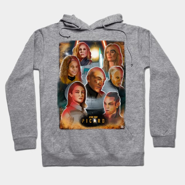 Picard Hoodie by Popoffthepage